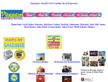 Tablet Screenshot of goghaziabad.com
